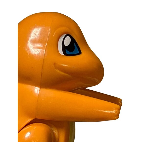 Bandai Charmander Candy Dispenser Yellow Orange Collectible Pokemon Figure 1998 - Picture 10 of 13